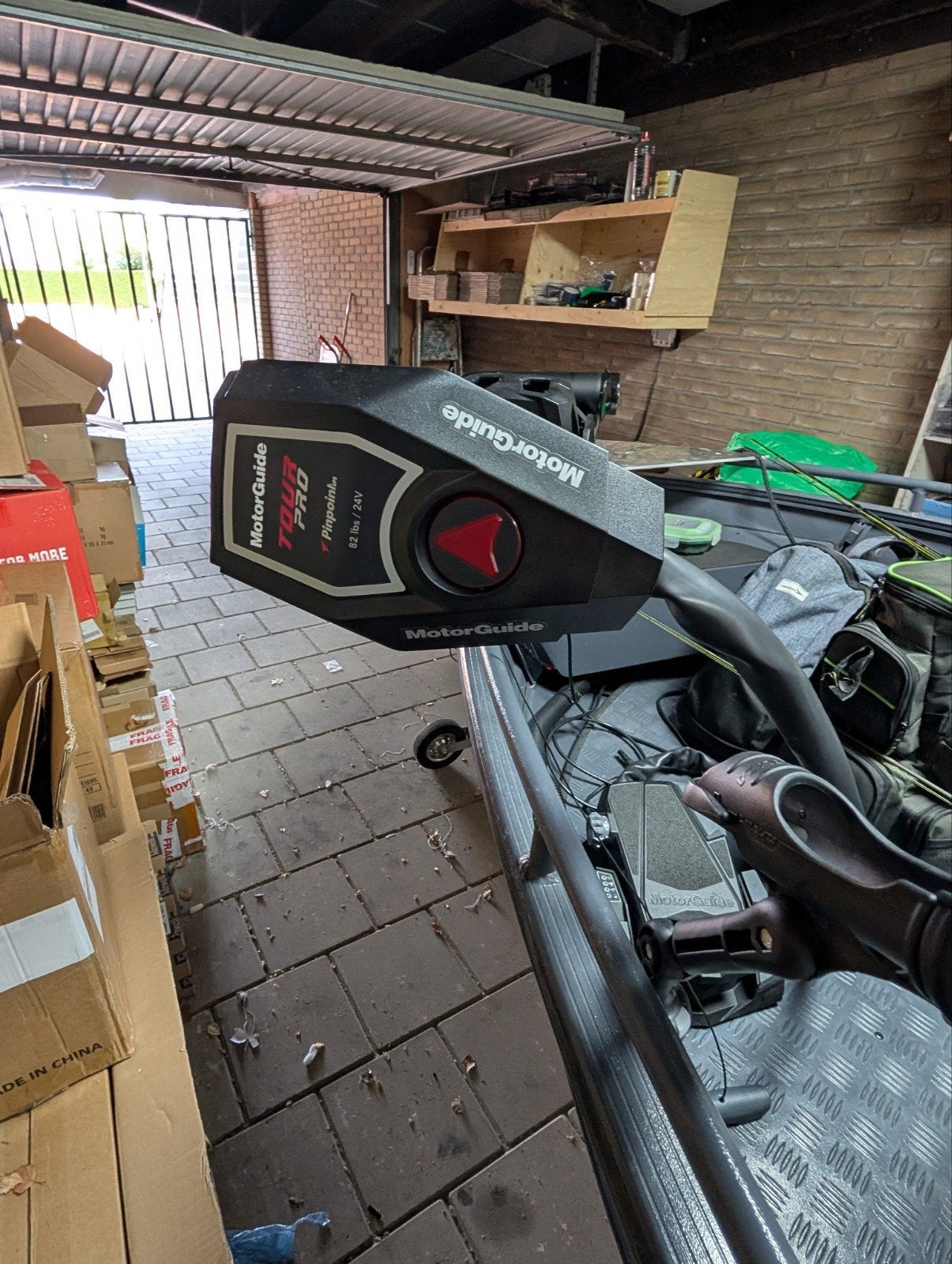 MotorGuide Tour Pro 24V zgan GPS HD+ trol motor elektromotor, Ophalen, Zo goed als nieuw, Overige typen