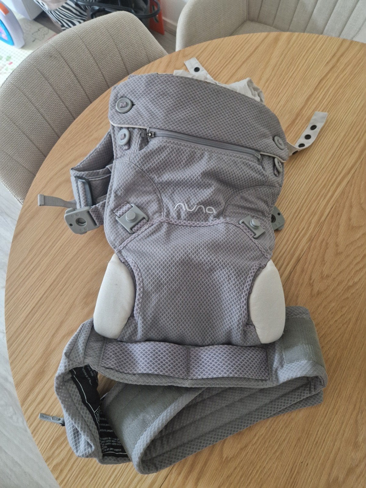 Nuna Cudl draagzak - veelgebruikt, nog goed, Kinderen en Baby's, Overige merken, Gebruikt, Ophalen of Verzenden, Buik, Rug of Zij