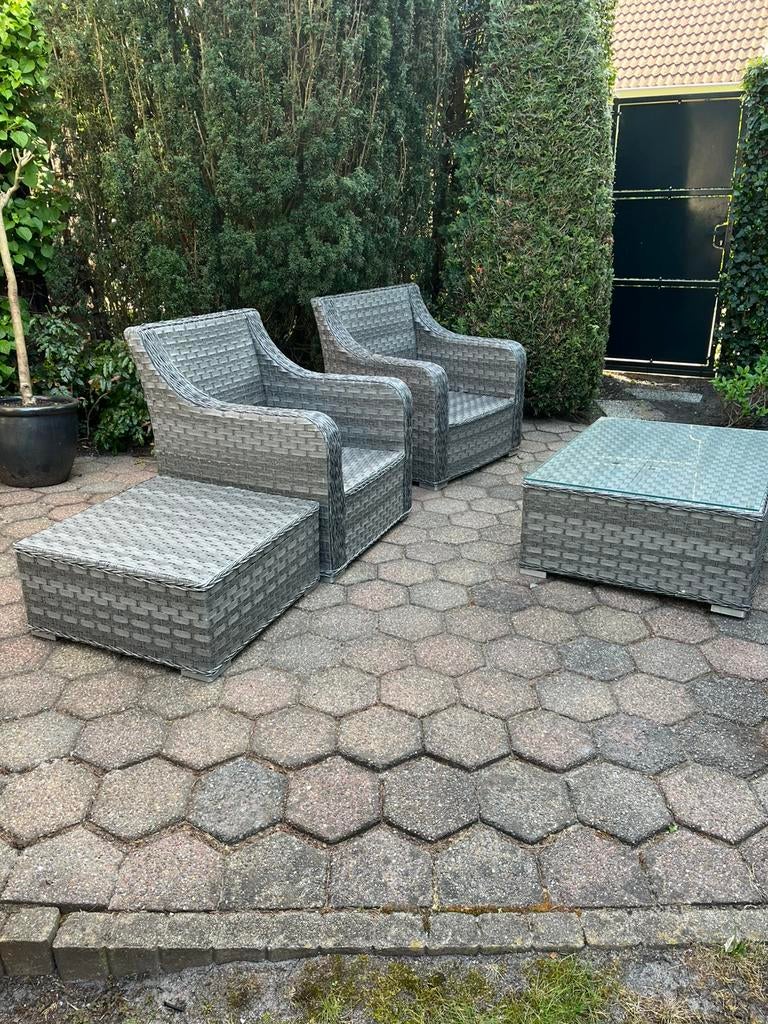 Mooi tuin lounge set ongeveer 3 jaar oud, Ophalen of Verzenden, Zo goed als nieuw