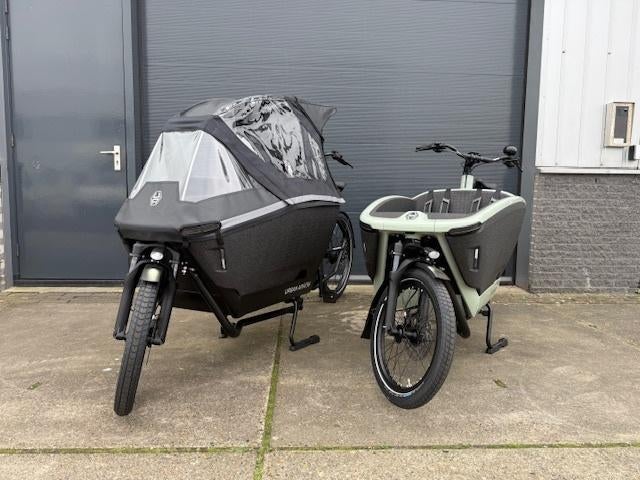 Urban Arrow Next vol met opties, Fietsen en Brommers, Fietsen | Bakfietsen, Nieuw, Overige merken, 3 kinderen, Elektrisch, Huif