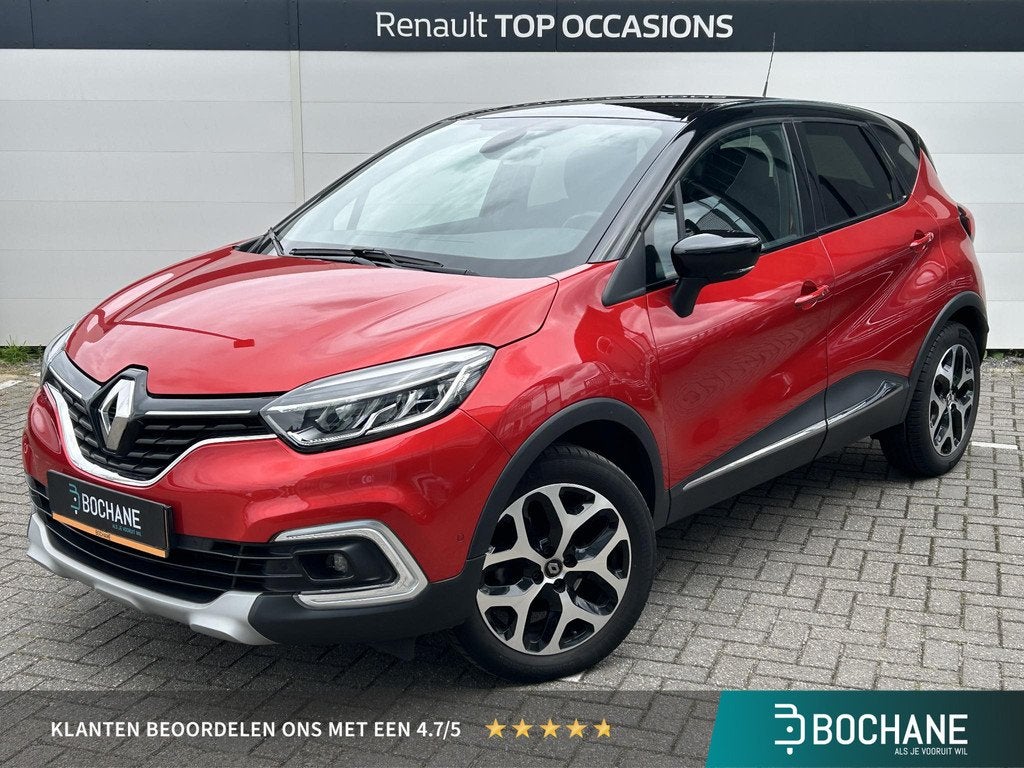 Renault Captur 1.3 TCe Intens | Navigatie | Camera | Climate, Stof, Gebruikt, 4 cilinders, Met garantie (alle)
