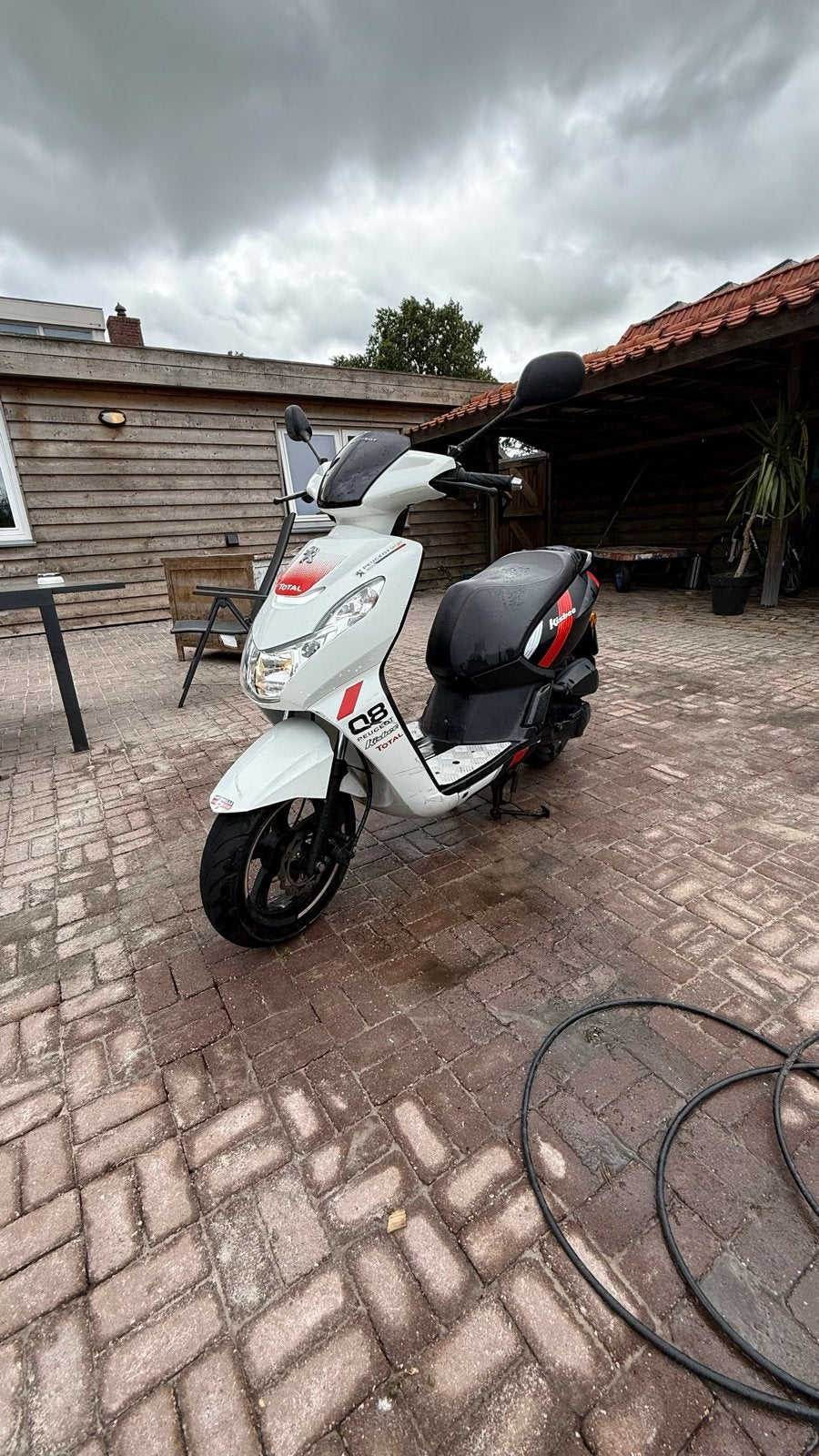 Peugeot Kisbee TCR Euro 4 Injectie Scooter, Fietsen en Brommers, Scooters | Peugeot, Ophalen, Gebruikt, Benzine, Overige modellen