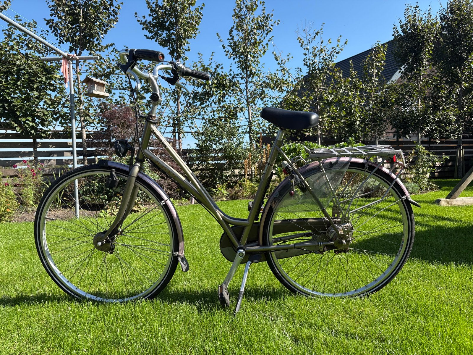 Union damesfiets met 7 versnellingen, met nieuwe banden!, Gebruikt, Velgrem, Versnellingen, 50 tot 53 cm