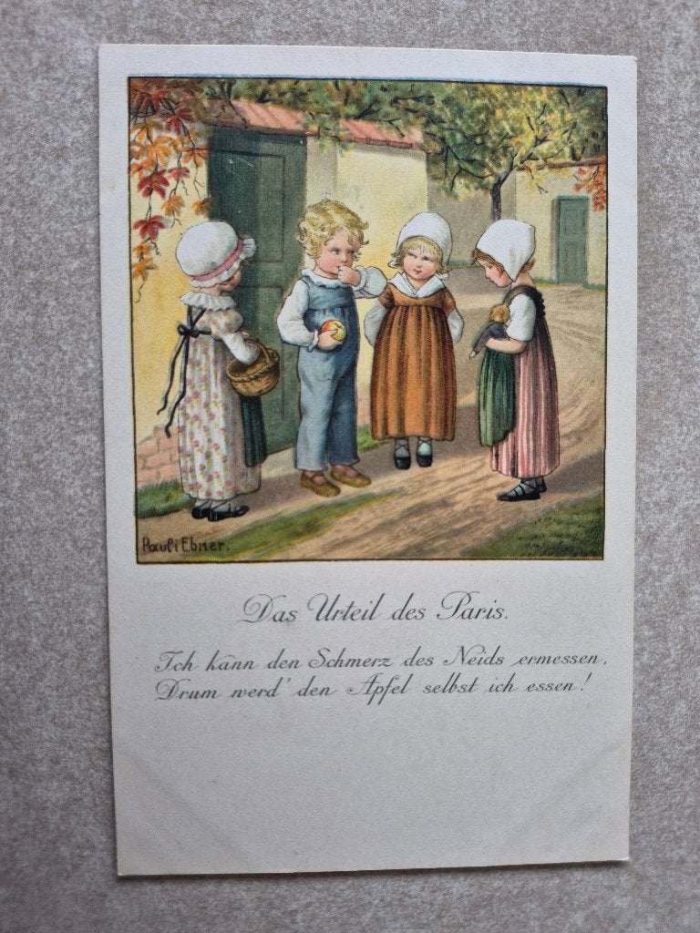 Pauli Ebner kinderkaart Nr. 15, Ophalen of Verzenden, Voor 1920, Ongelopen, Kinderen