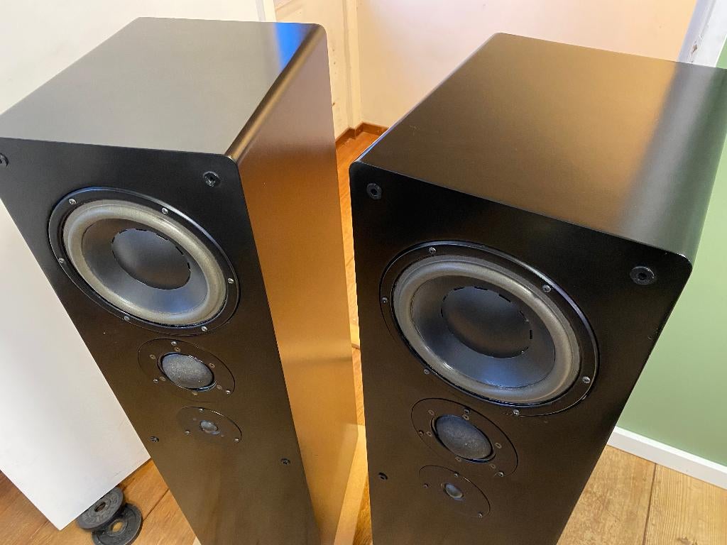 Dynaudio Compound 4, Audio, Tv en Foto, Luidsprekers, Zo goed als nieuw, Front, Rear of Stereo speakers, 120 watt of meer, Overige merken