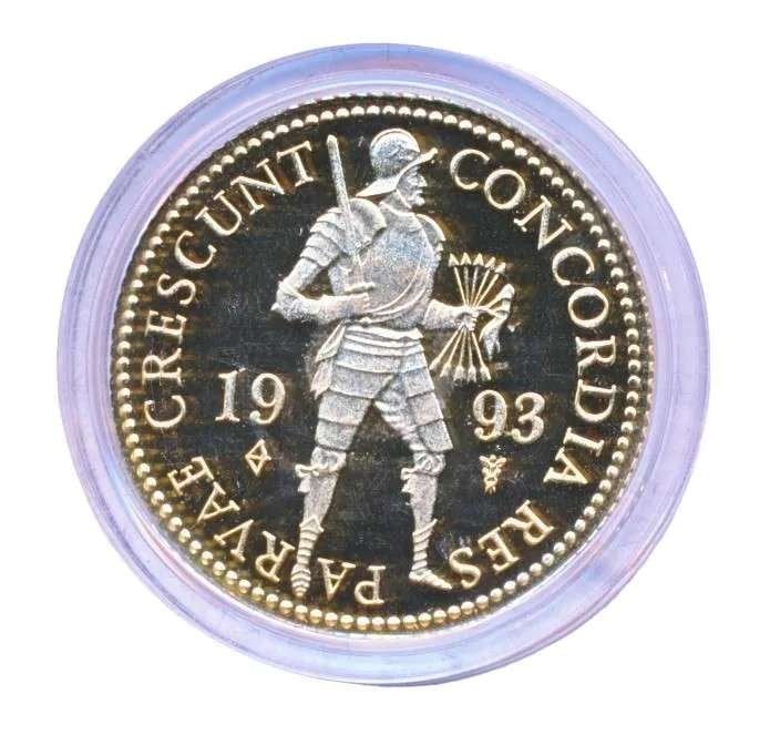 Nederland Gouden Dukaat 1993, Ophalen of Verzenden, Goud