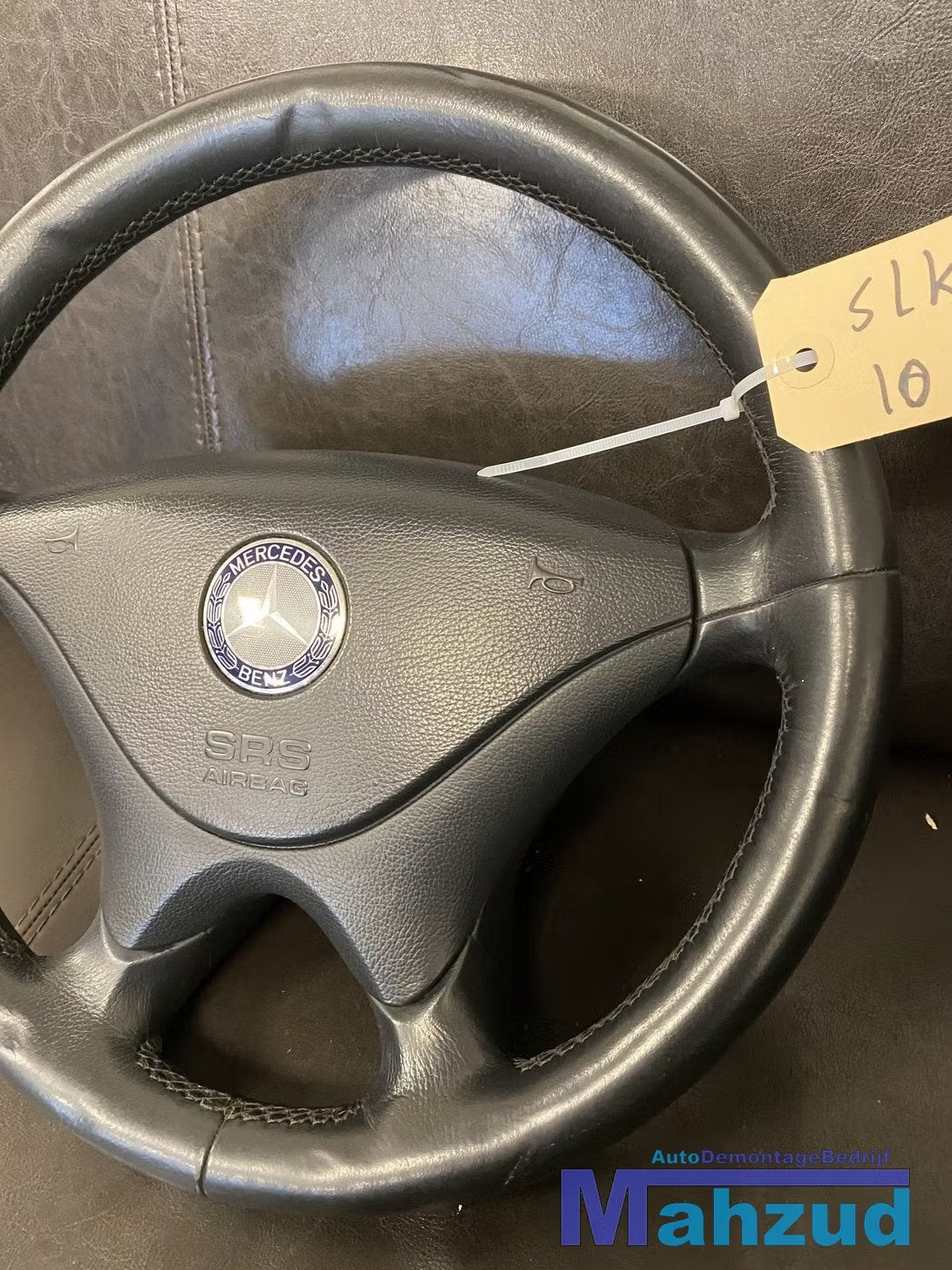 MERCEDES SLK R170 W208 CLK Stuurwiel stuur met airbag leer z, Auto-onderdelen, Gebruikt, Mercedes-Benz AG, Mercedes-Benz, Ophalen of Verzenden