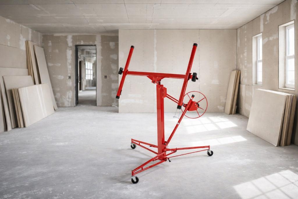 Gipsplatenlift - Platen lift - plafondplaten lift - 10 p/d, Ophalen, Nieuw, Handmatig