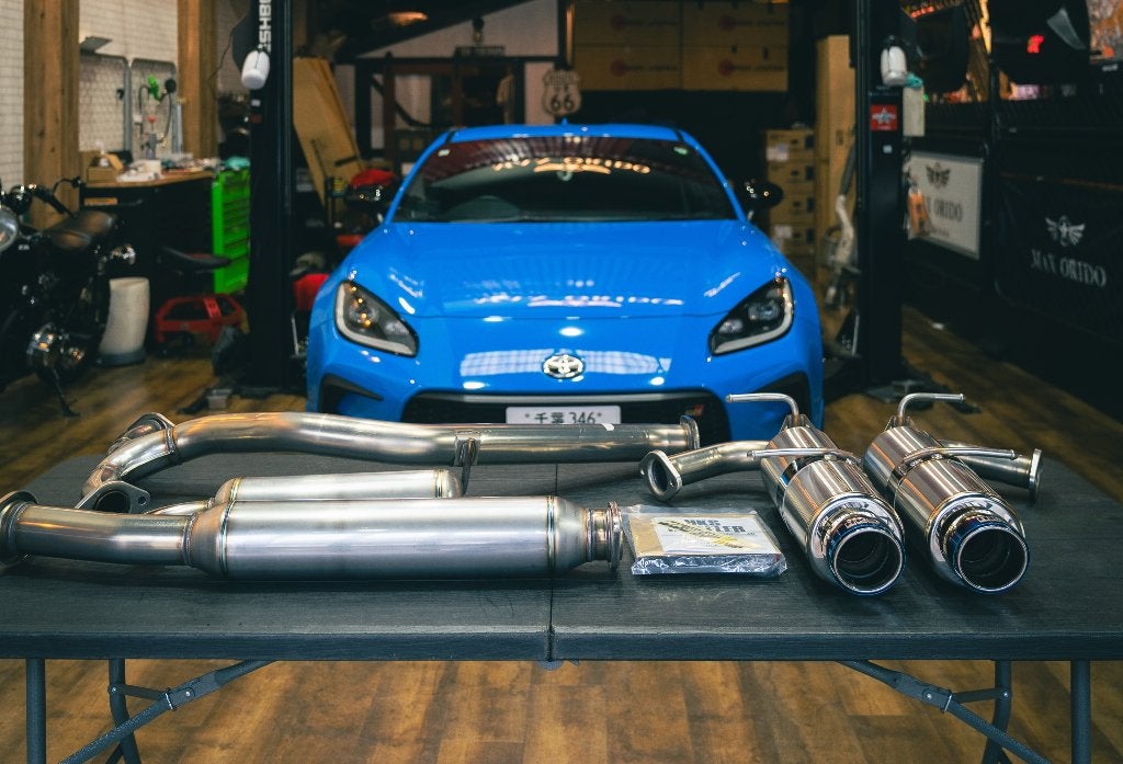 HKS Hi-Power Spec-L II catback uitlaatsysteem - BRZ GR86 21+, Ophalen of Verzenden