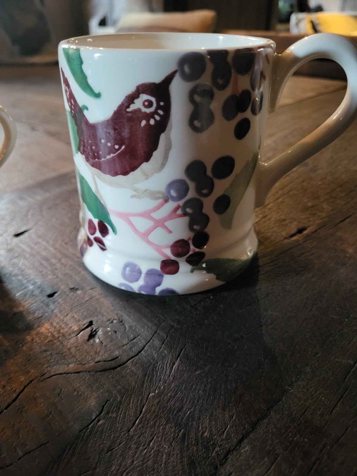 emmabridgewater elderberry grote mok, Huis en Inrichting, Ophalen of Verzenden, Aardewerk, Overige stijlen, Kop(pen) en/of Schotel(s)