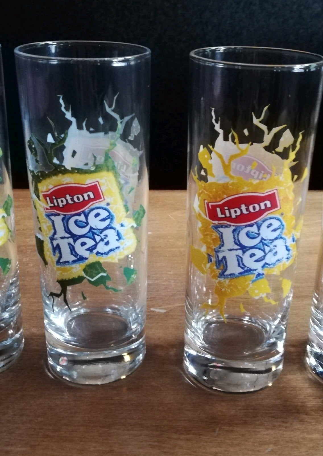 hoge lipton ice tea glazen, Ophalen of Verzenden, Nieuw, Frisdrankglas