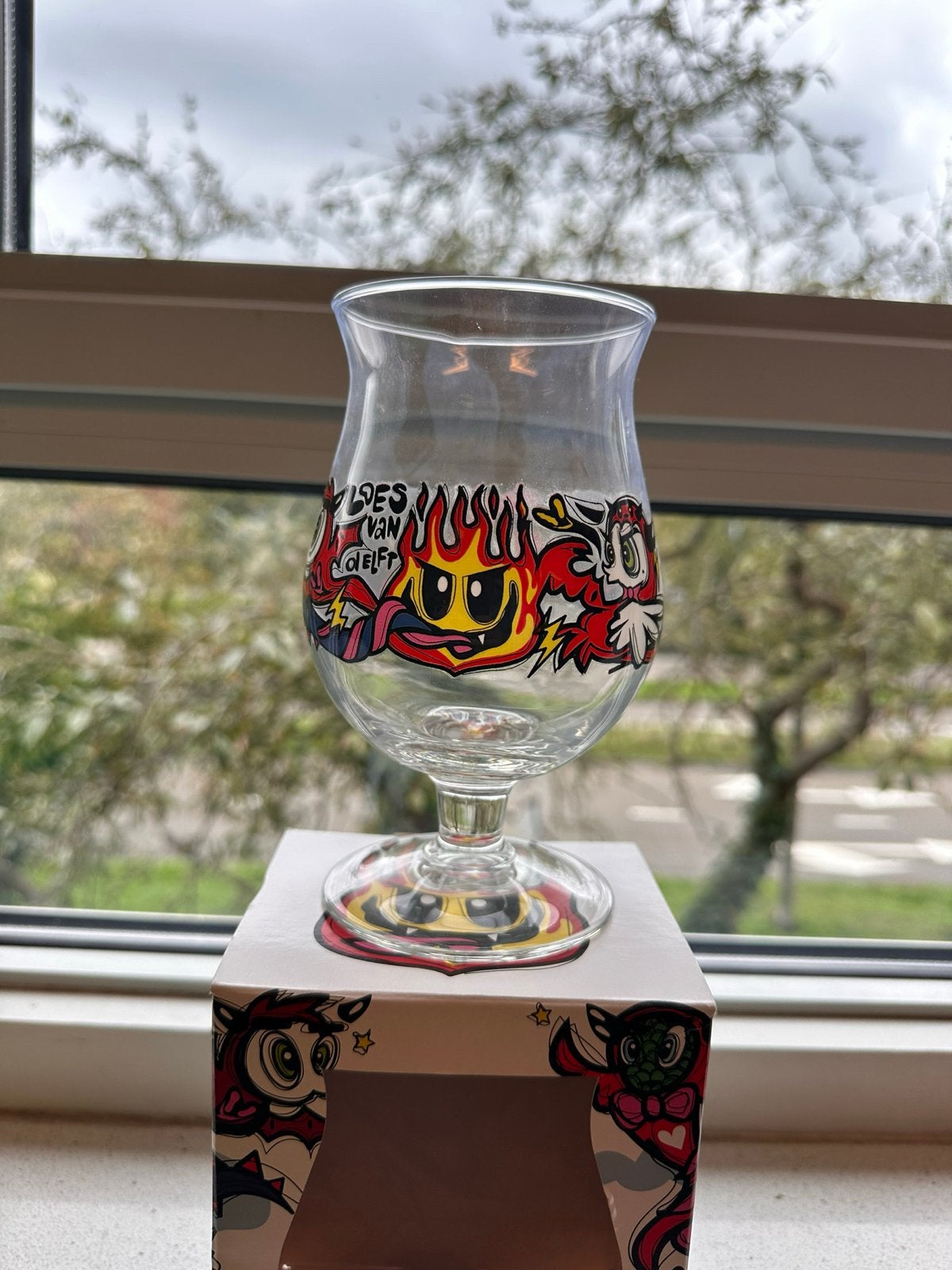 Duvel Collection Limited Edition Loes van Delft glas, Verzenden