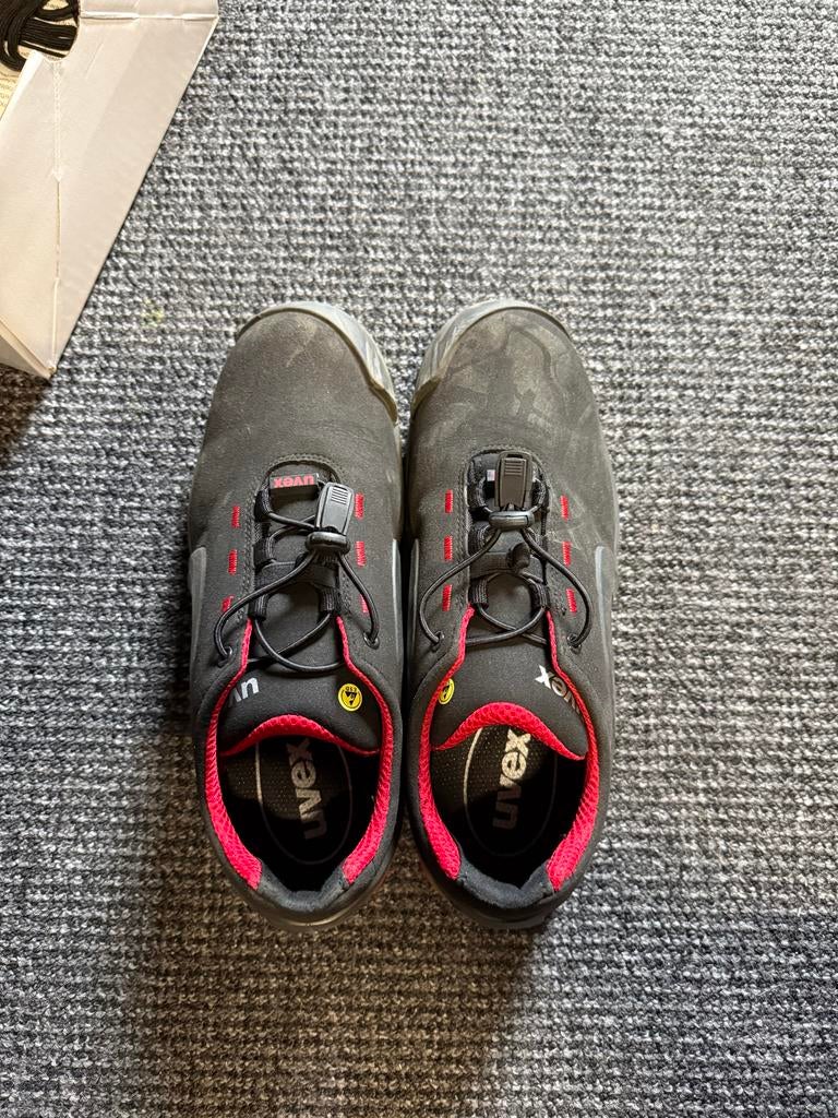 Uvex Werkschoenen - Maat 43, Zwart, Ophalen of Verzenden, Zo goed als nieuw, Werkschoenen
