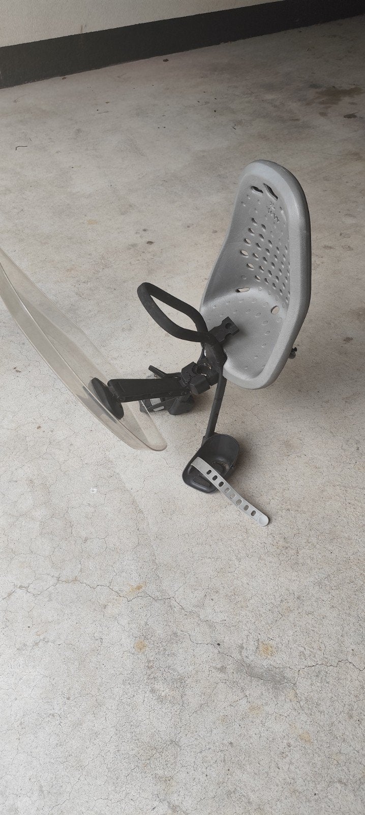 Yepp Fietszitje met Windscherm, Ophalen, Gebruikt