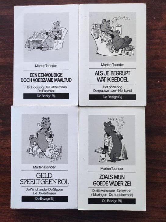 4x Maarten Toonder Bommel Pockets, Ophalen of Verzenden, Zo goed als nieuw