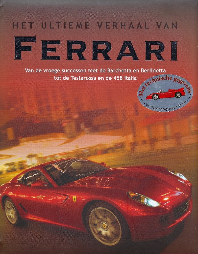 FERRARI BOEKWERK HET ULTIEME VERHAAL., Ophalen of Verzenden, Nieuw, Ferrari
