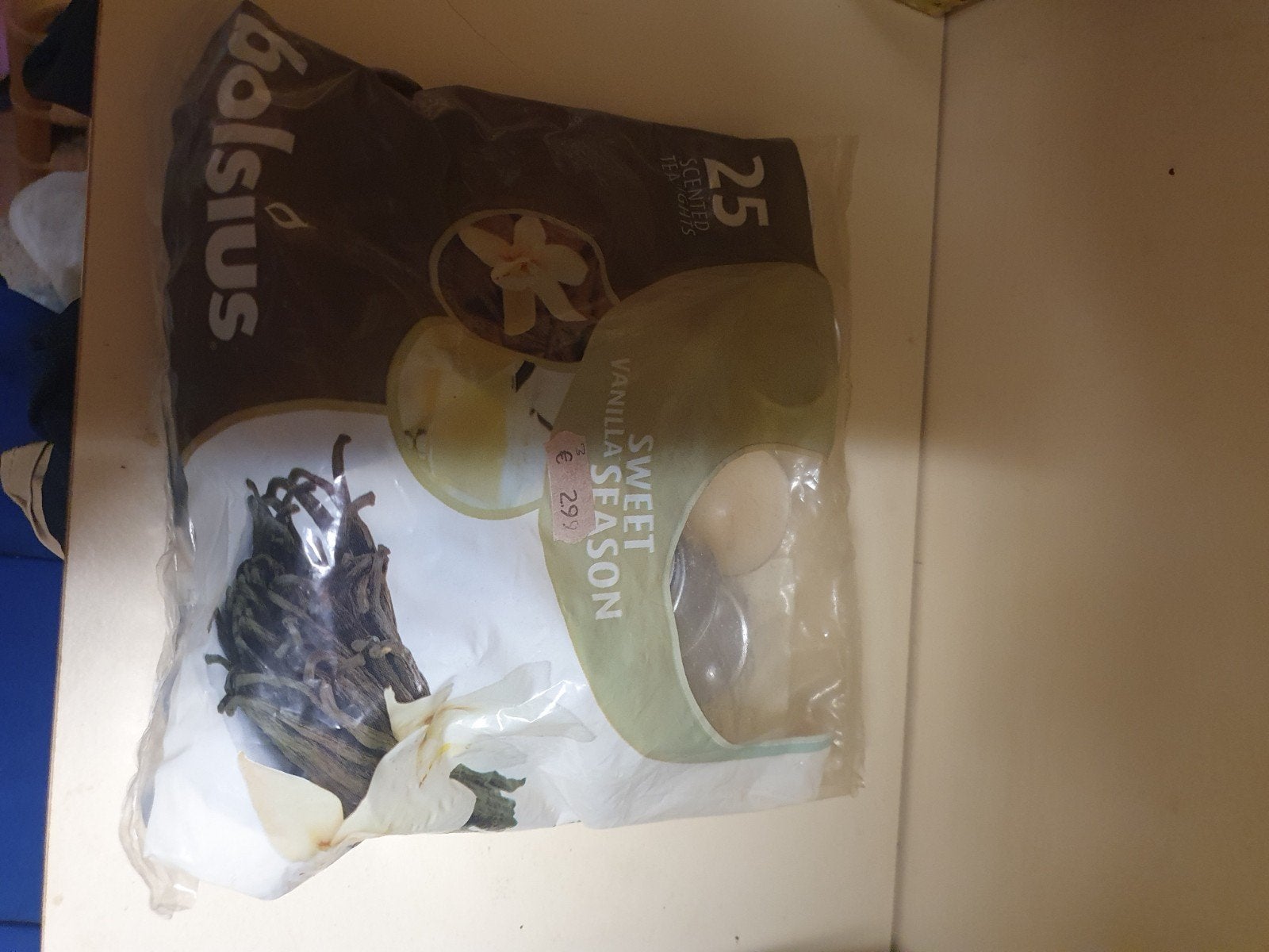 Nieuwe Bolsius Vanille Waxinelichtjes - 25 stuks, Ophalen of Verzenden, Nieuw, Wit, Kaars