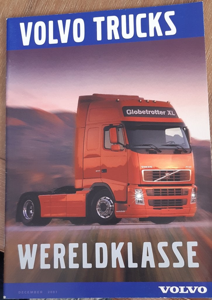 VOLVO TRUCKS FOLDER., Onbekend, Volvo, Ophalen of Verzenden, Zo goed als nieuw
