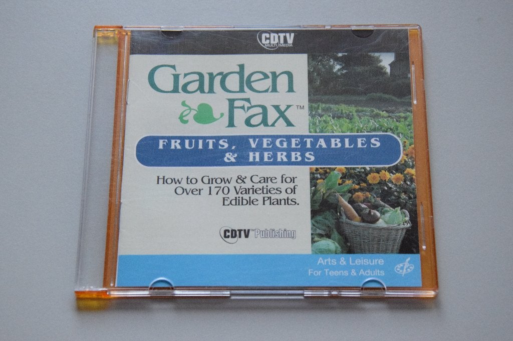 Commodore CDTV : Garden Fax - Fruits, Vegetables & Herbs, Computers en Software, Vintage Computers, Ophalen of Verzenden