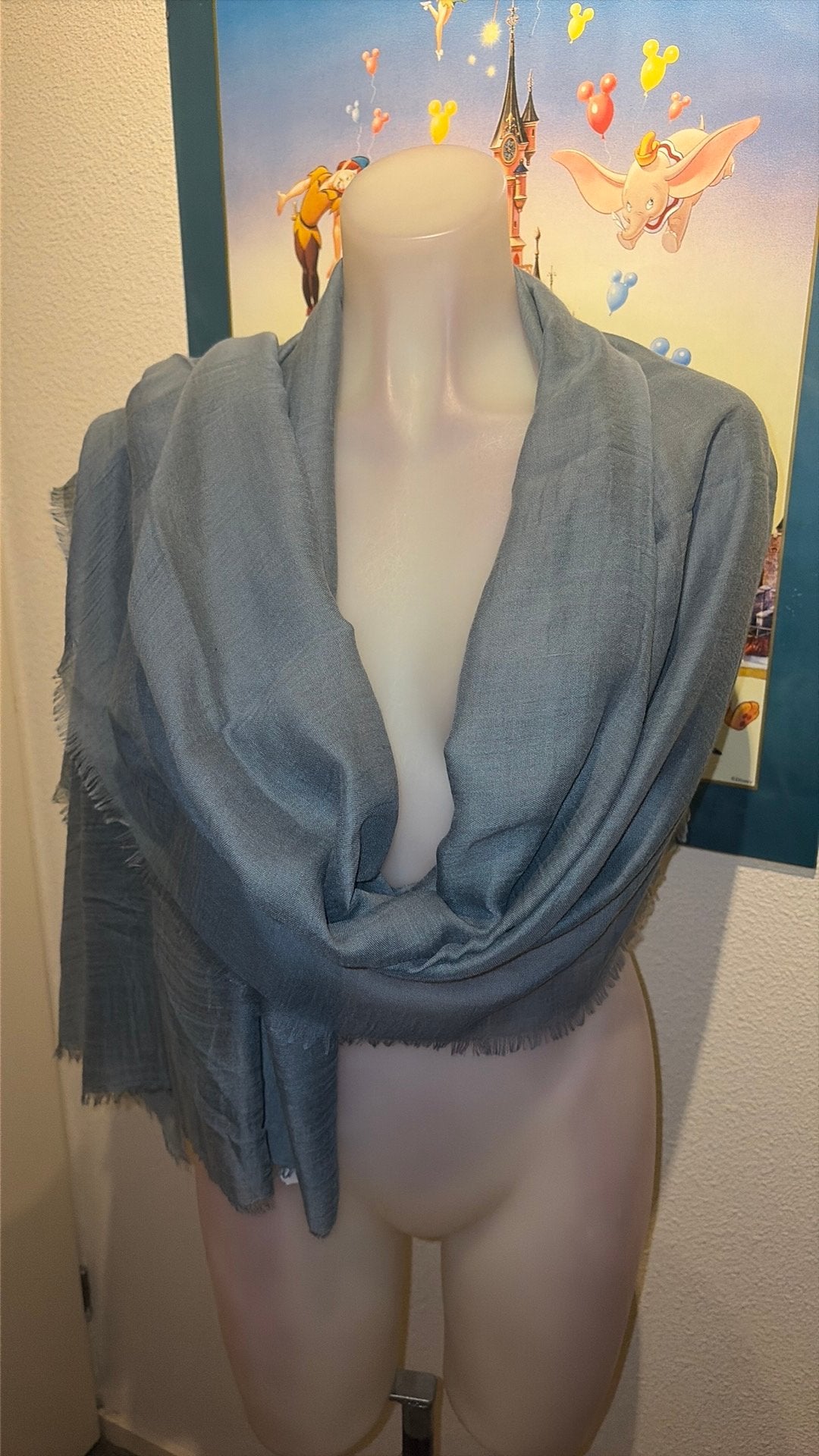 Nieuw blauwe scarf, Kleding | Dames, Ophalen of Verzenden, Nieuw, Pashmina