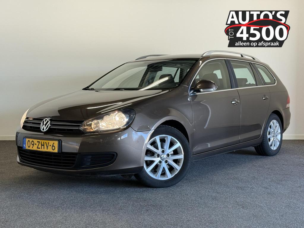 Volkswagen Golf Variant 1.2 TSI Comfort Executive DSG! Trekh, Euro 5, Stof, Gebruikt, Zwart