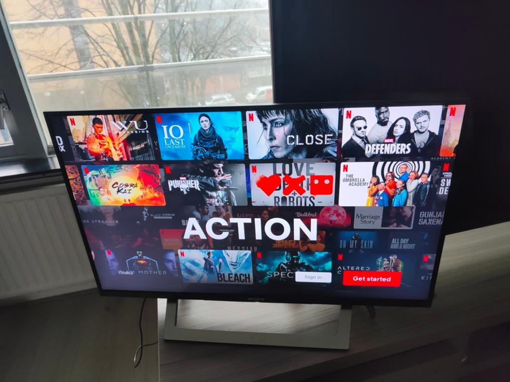 32 inch Sony bravia smart tv., Ophalen, 80 tot 100 cm, Sony, Smart TV