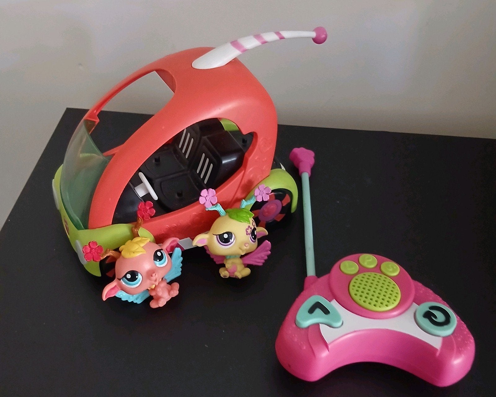 Littlest Pet Shop Bestuurbare Auto en 2 diertjes, Ophalen of Verzenden