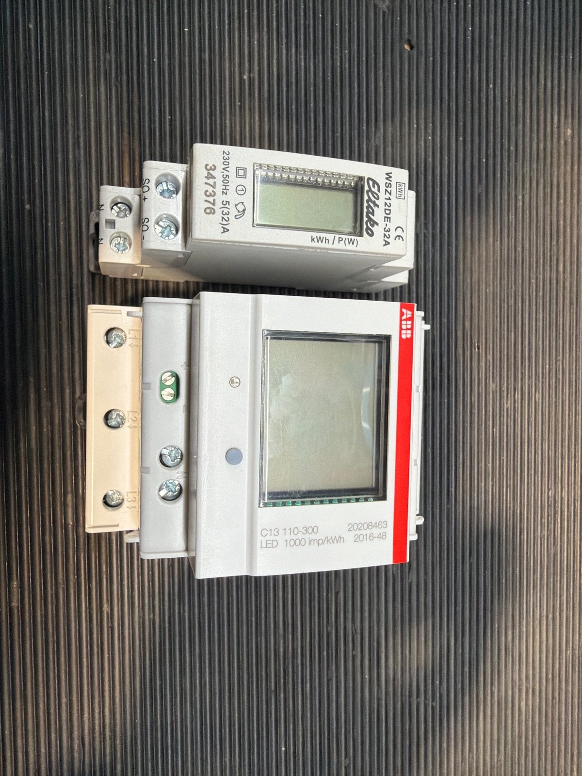 Eltako en ABB Energiemeters - kWh/P(W), Overige typen, Ophalen of Verzenden, Dhjsjdb, Gebruikt