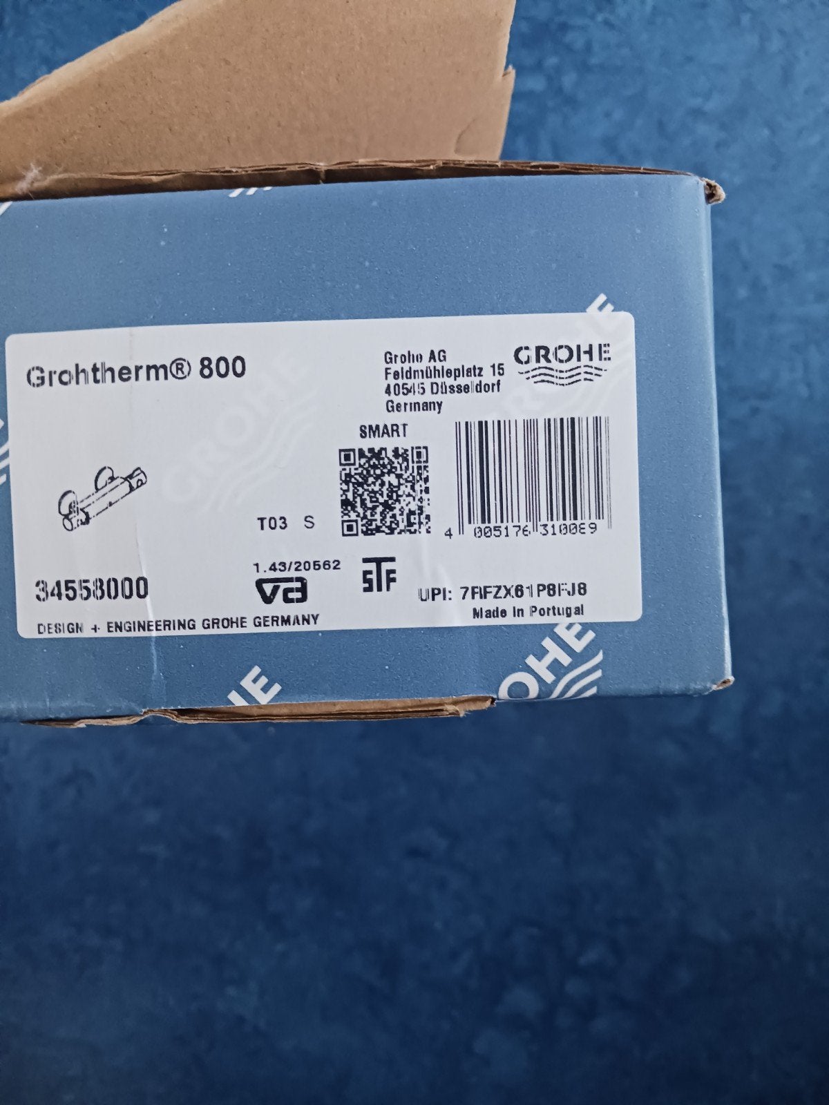 Grohe GroNhtherm 800 Douchethermostaat Chroom, Ophalen of Verzenden, Nieuw, Chroom, Douche