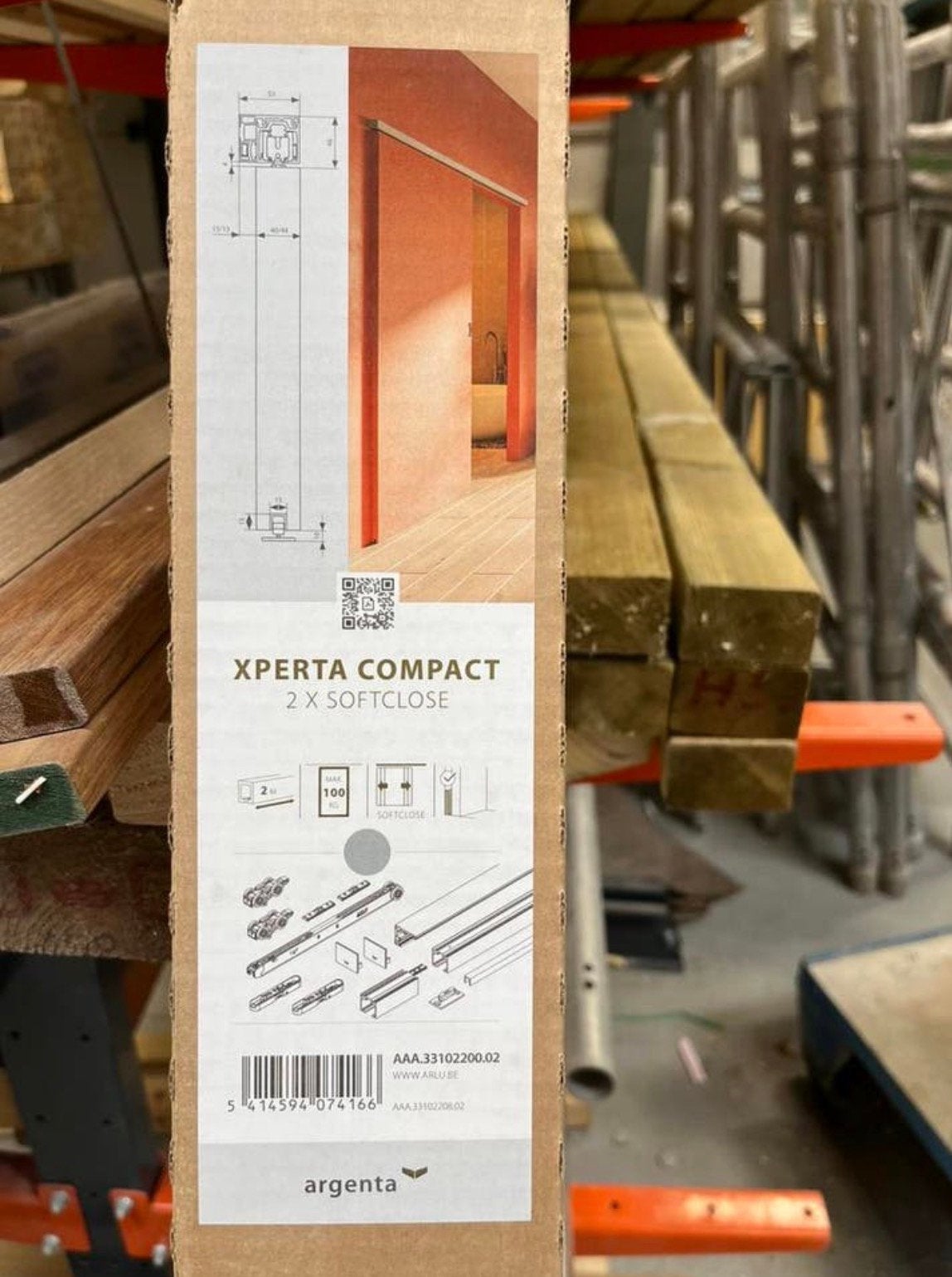 Argenta Xperta Compact Softclose Railsysteem Nieuw, Ophalen of Verzenden, Nieuw, Overige typen