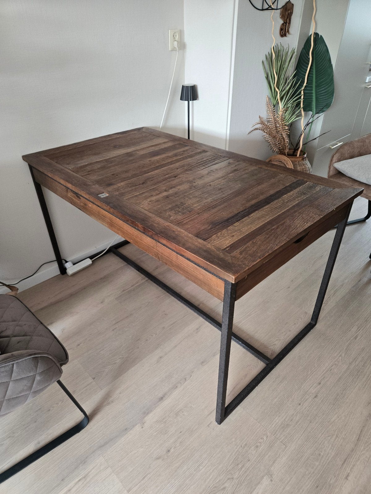eettafel riviera maison shelter island 140x80, Gebruikt, 100 tot 150 cm, 50 tot 100 cm, Rechthoekig