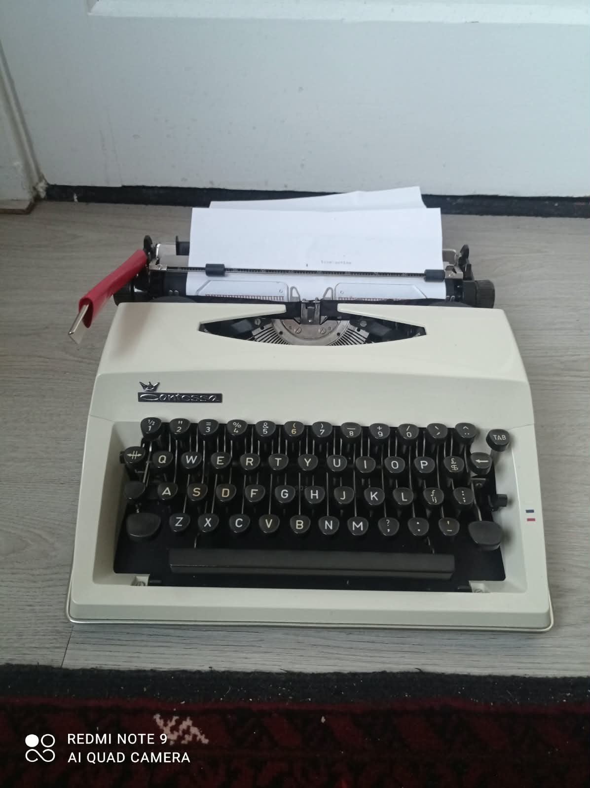 Triumph Contessa De Luxe typemachine, Ophalen of Verzenden