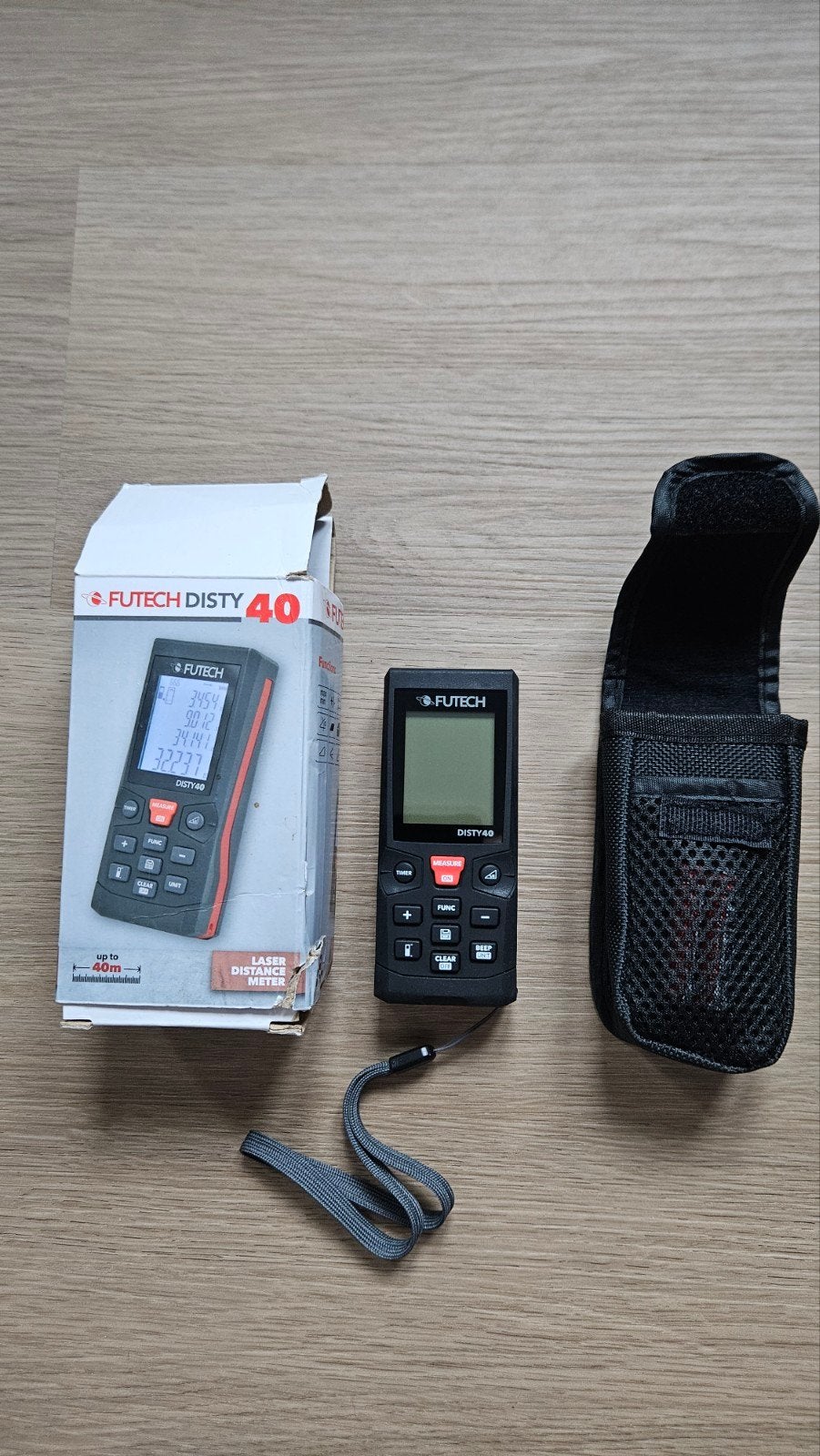 FUTECH DISTY40 Laser Afstandsmeter - Zo goed als nieuw, Ophalen of Verzenden