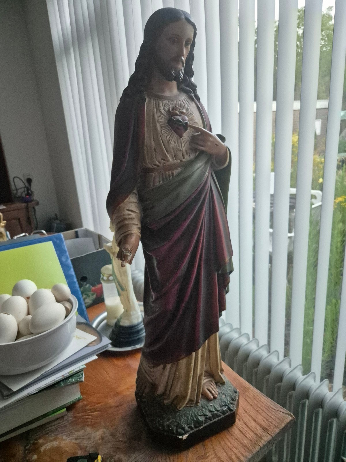 Antiek Jezus Beeld, Ophalen of Verzenden