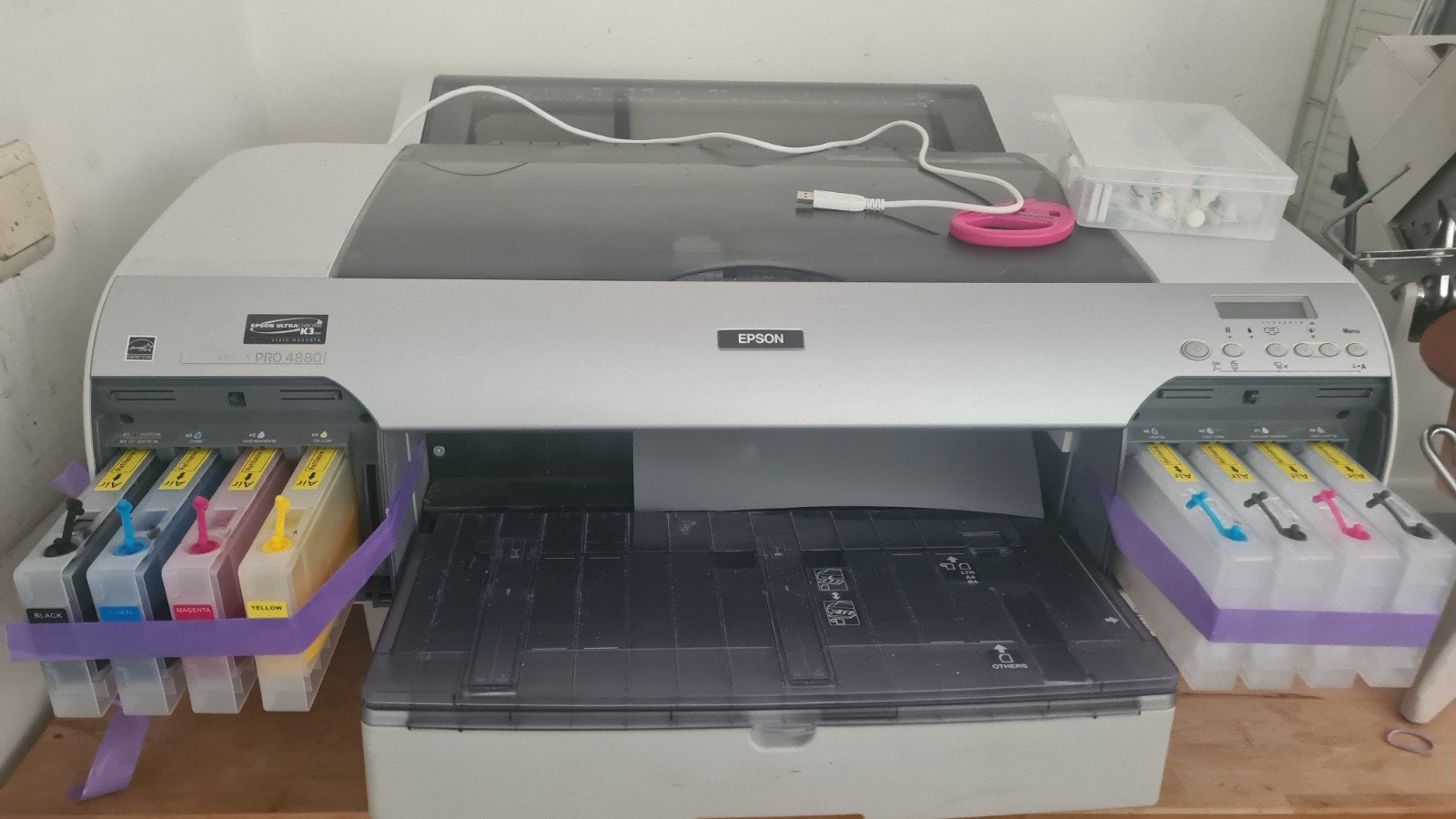 een goed werkende dtf printer van epson, Ophalen, Gebruikt, Overige applicaties