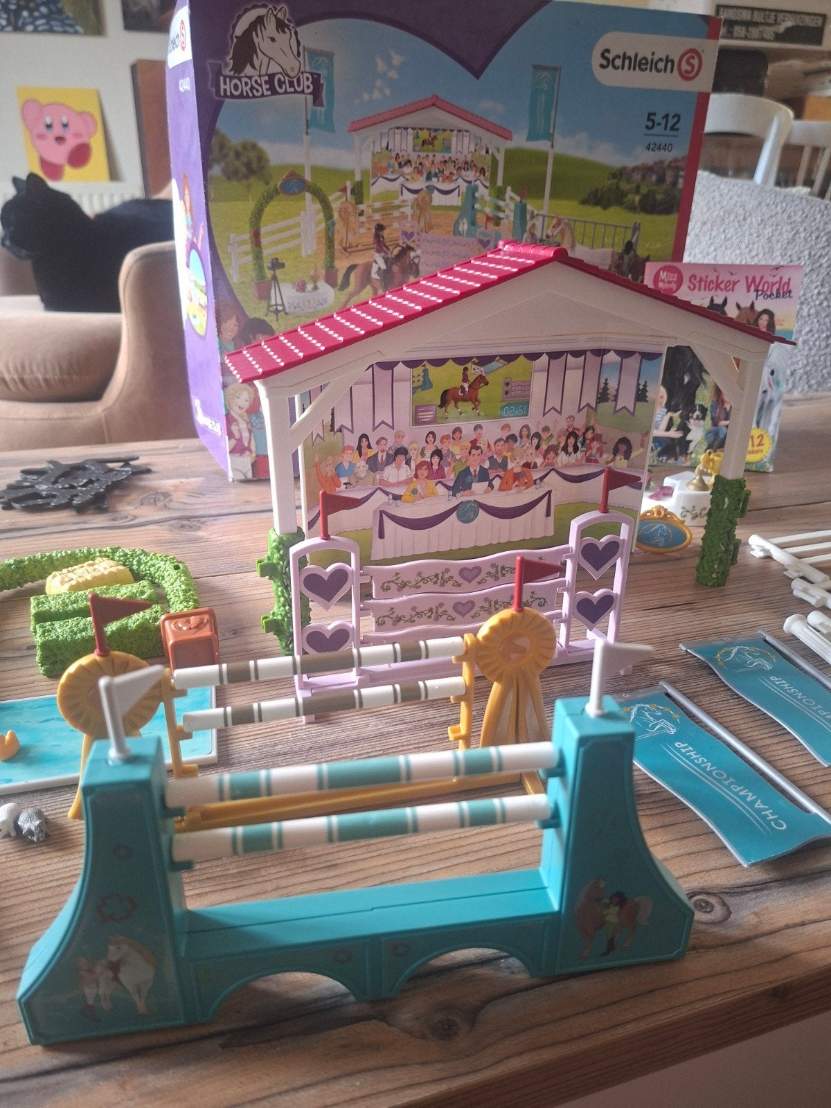 Sleich Paarden Spring Concour set, Ophalen of Verzenden, Gebruikt