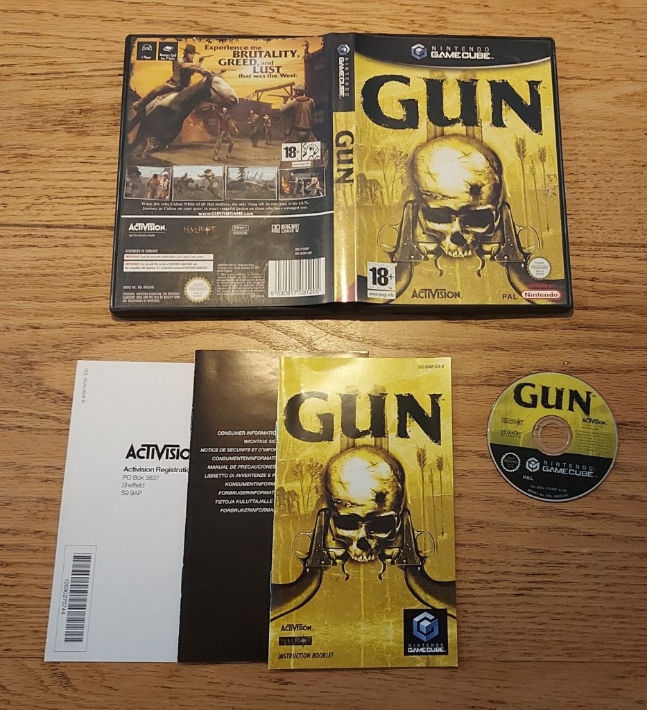 GUN Gamecube, Shooter, Verzenden, 1 speler, Zo goed als nieuw