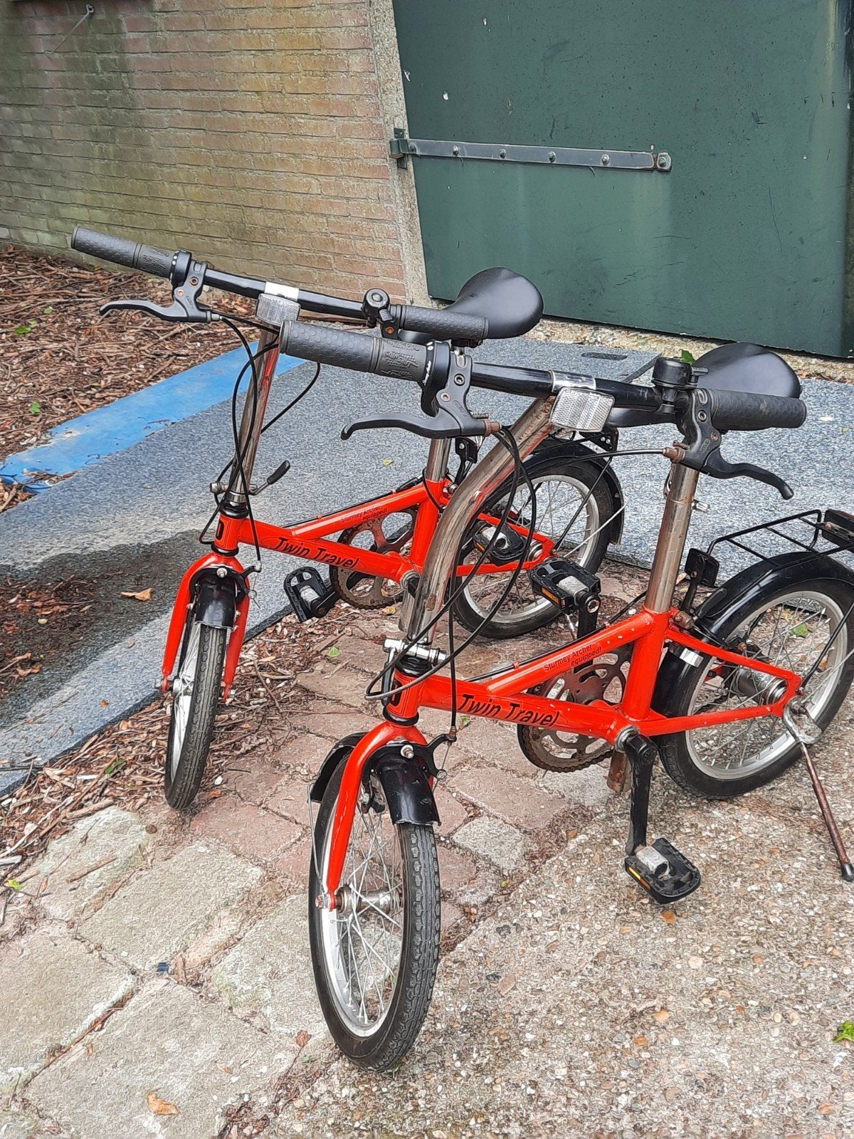 2 vouwfietsen voor camper of boot., Ophalen, Gebruikt, Totaal opvouwbaar, 16 tot 18 inch