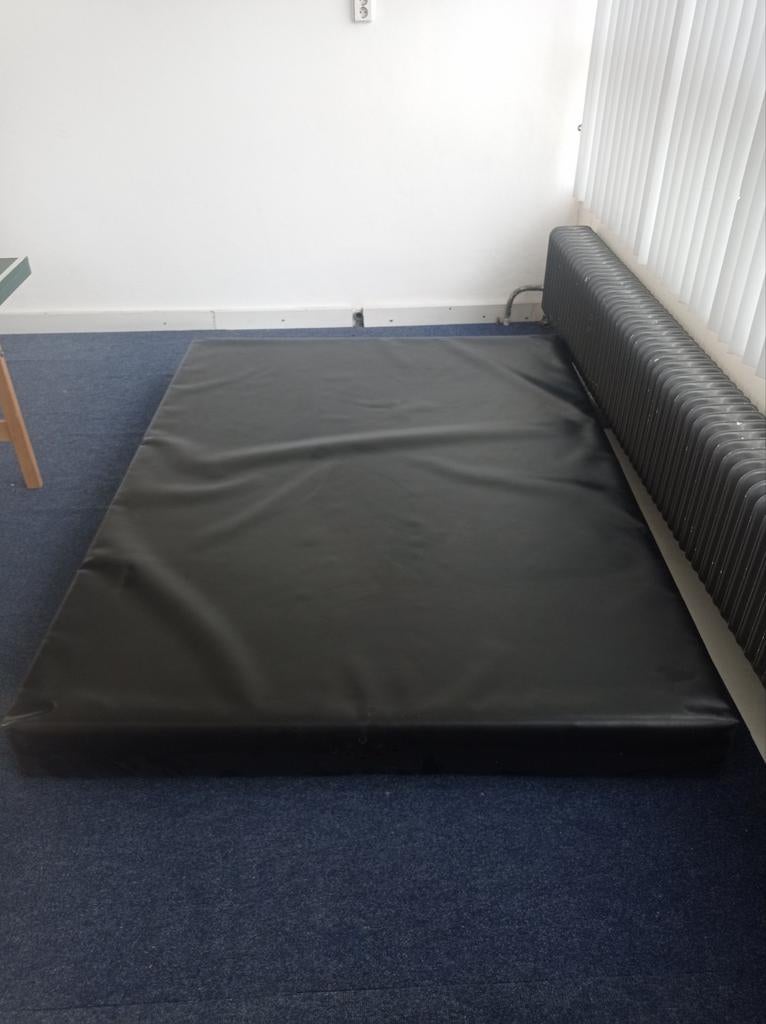 Gym/valmat 200x150x20 cm - Zwart, Sport en Fitness, Ophalen, Gebruikt