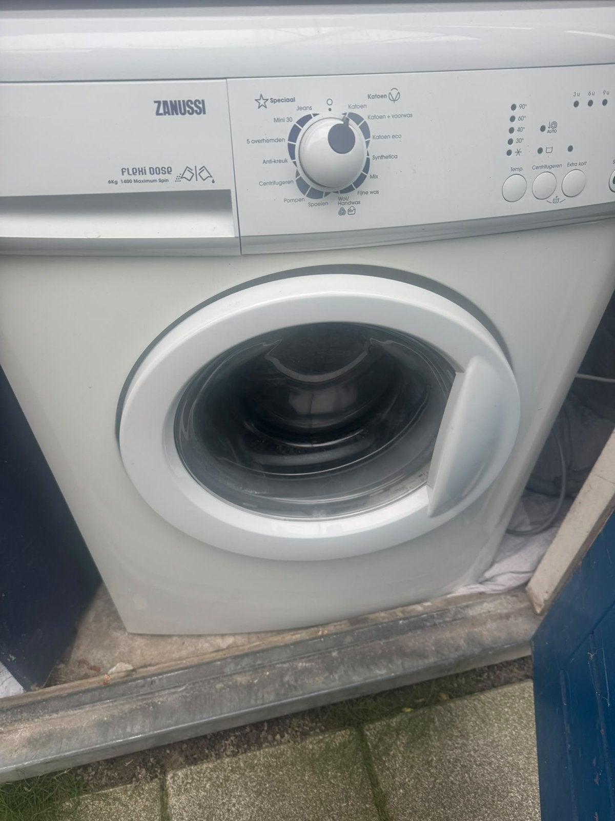 Zanussi Wasmachine, 6 tot 8 kg, Ophalen, Gebruikt, 85 tot 90 cm