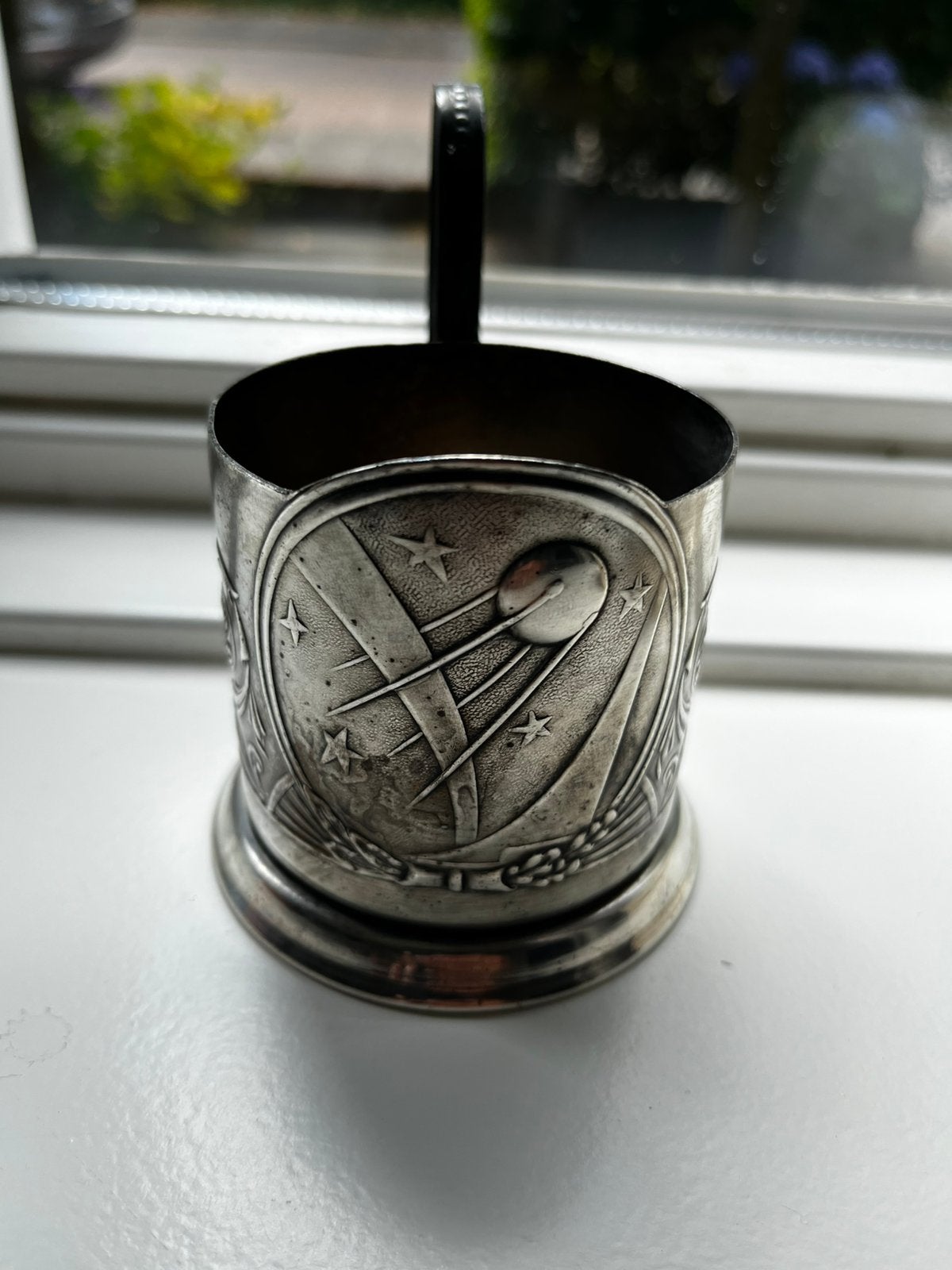 Podstakkanik * Sputnik Vintage * Koltsjoegino, Ophalen of Verzenden, Zilver
