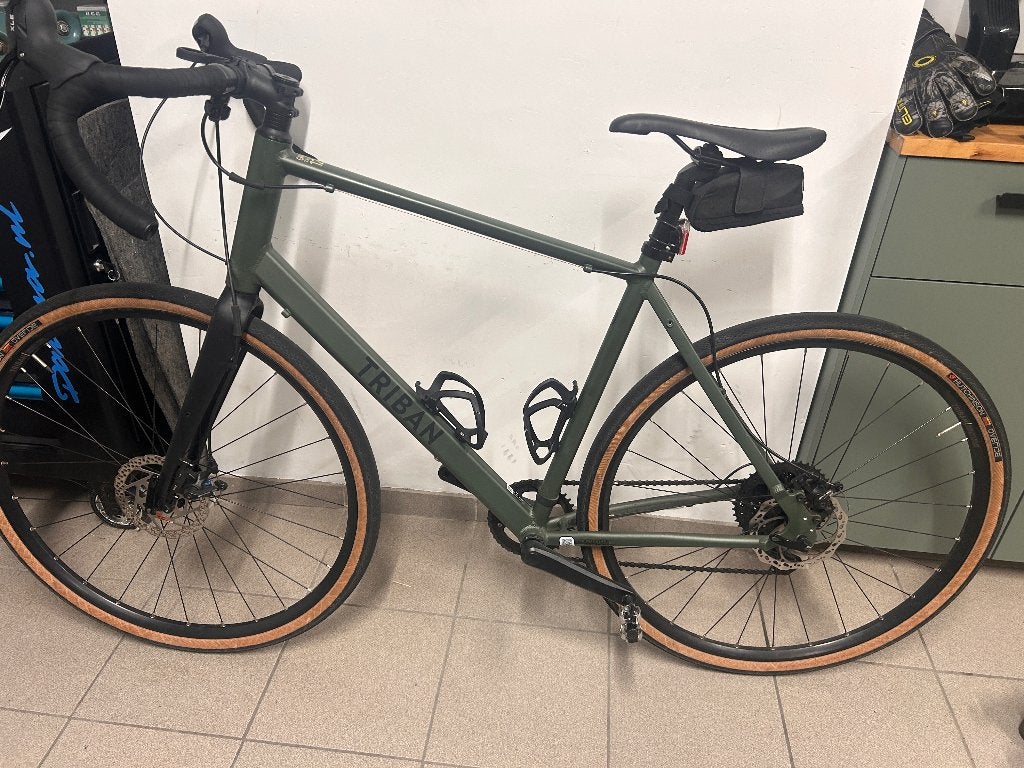 Triban Grvl 120, Fietsen en Brommers, Minder dan 10 versnellingen, Heren, Aluminium, Zo goed als nieuw
