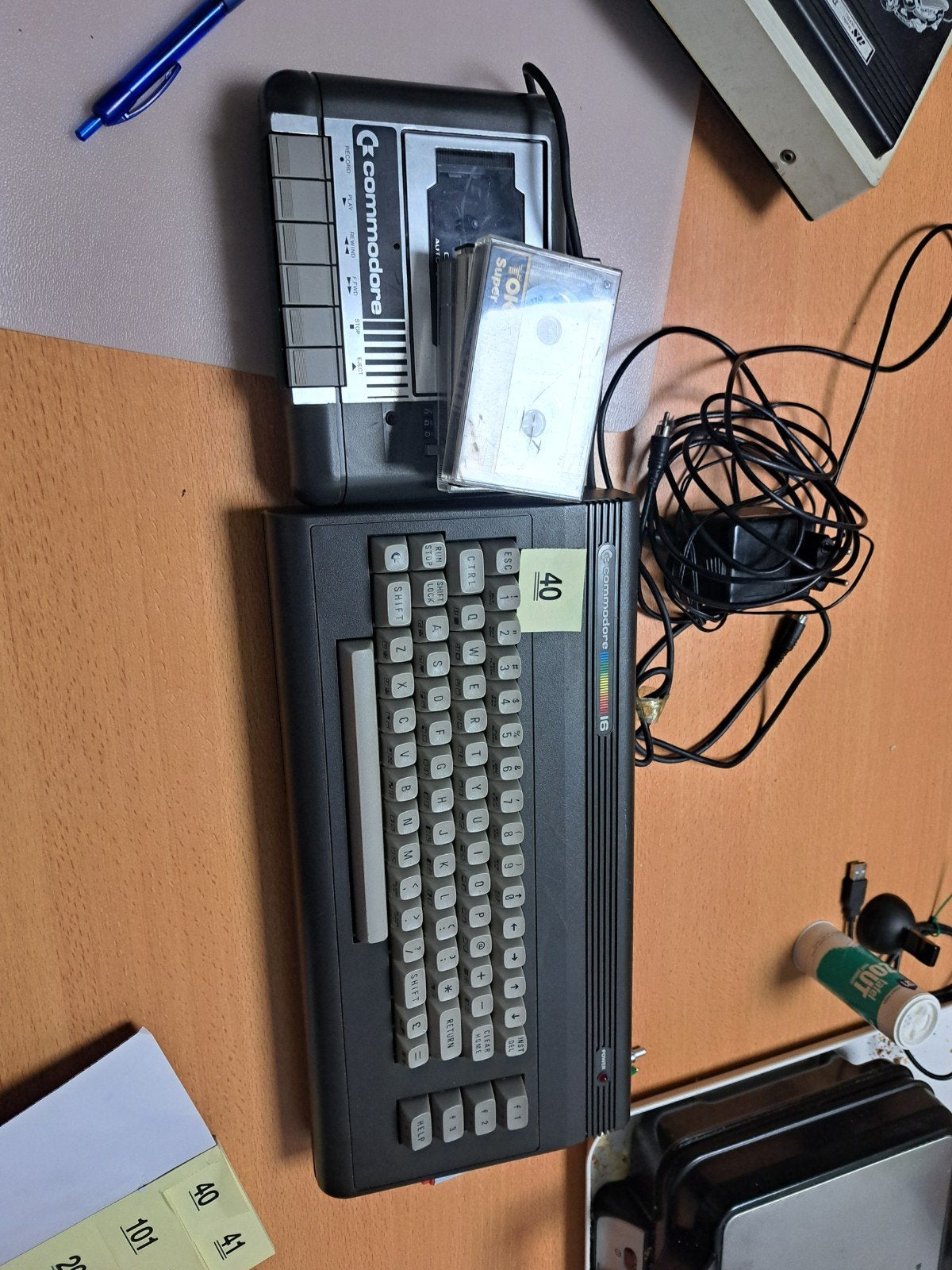 Commodore 16 plus spellen ( Artikel nr. 40), Ophalen