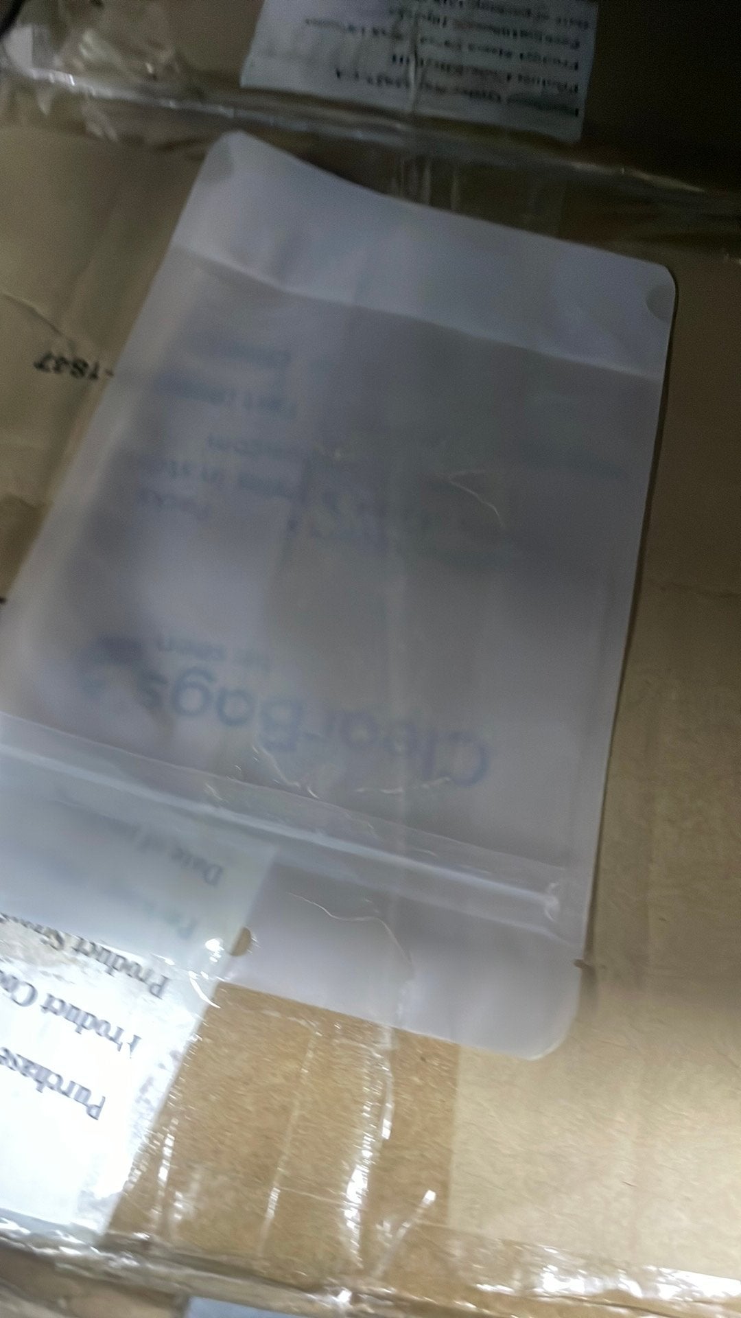 Verpakking zakjes doos 1000 stuks, Ophalen, Zo goed als nieuw