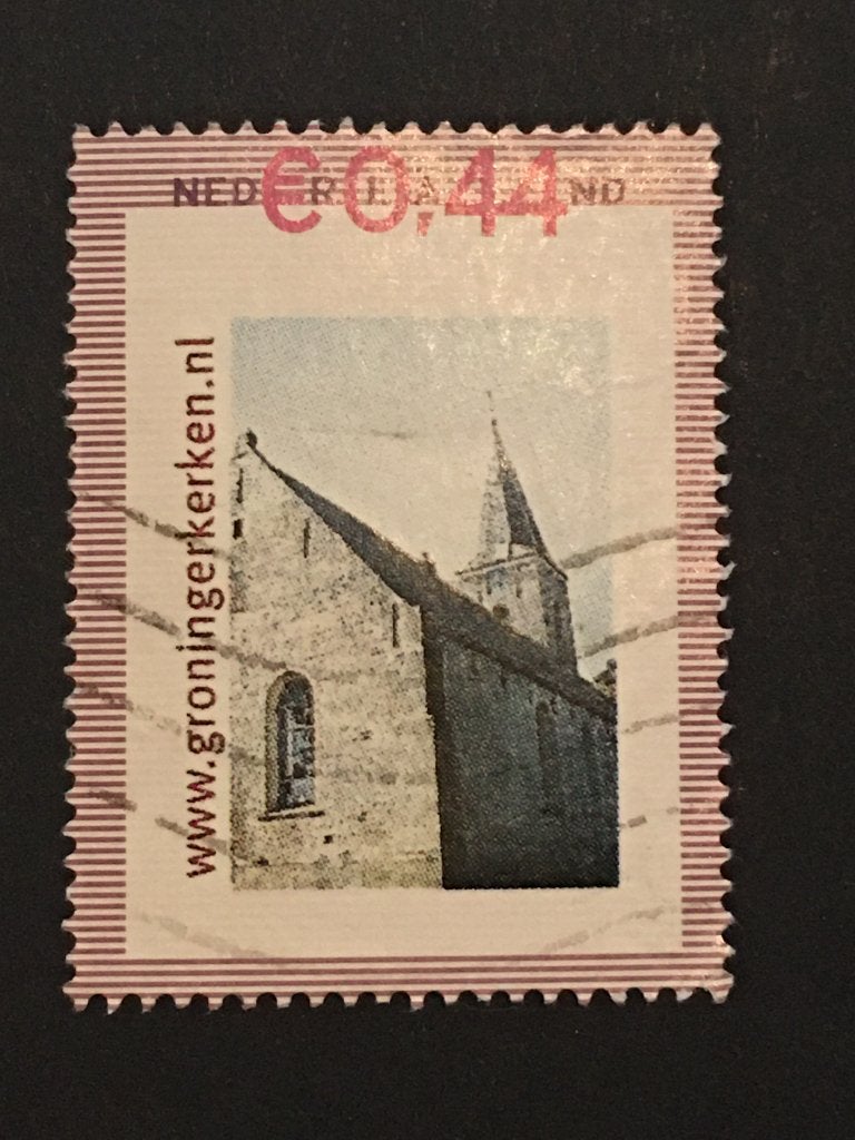 2801 Persoonlijke - Groninger kerken - gestempeld, Ophalen of Verzenden, Na 1940, Gestempeld