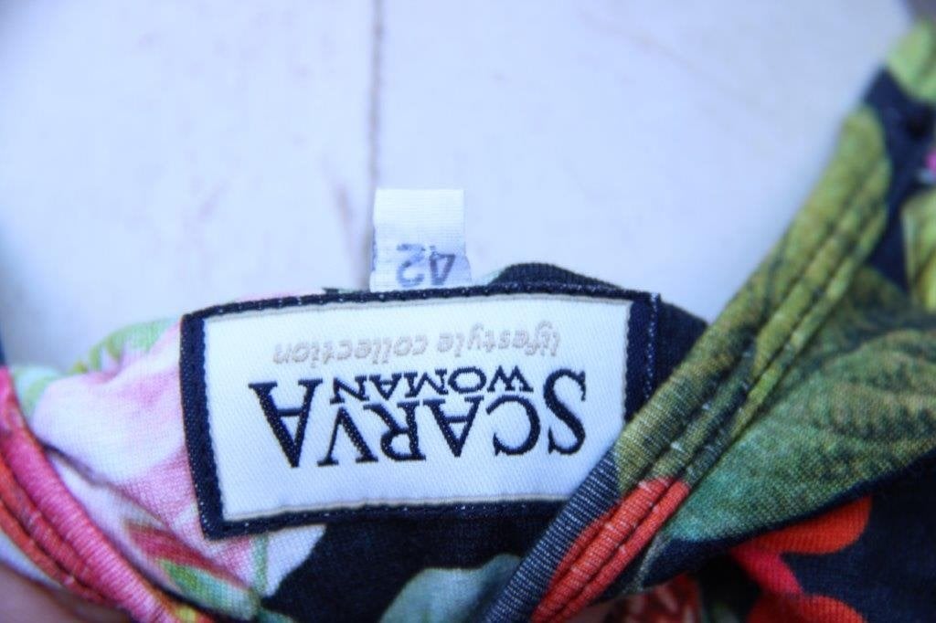 Wikkeljurk zwart/ kleur Scarva mt 42 Vaste prijs, Kleding | Dames, Scarva, Zwart, Maat 42/44 (L), Ophalen of Verzenden