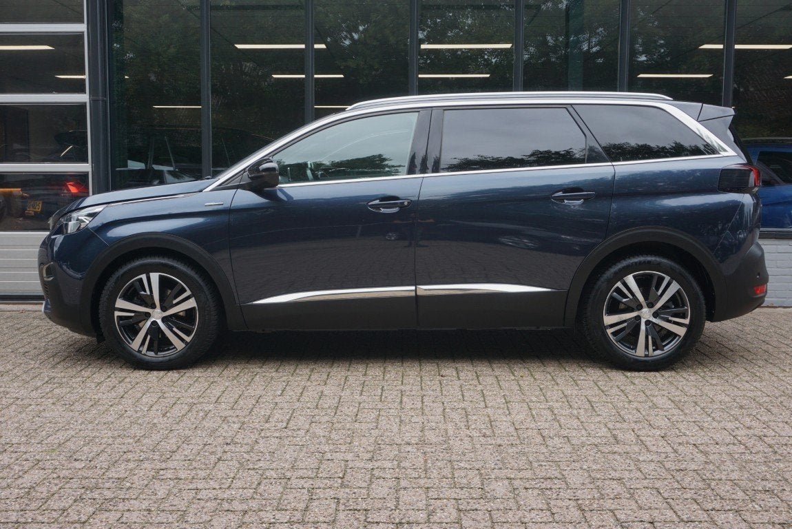 Peugeot 5008 1.6 e-THP GT-Line Trekhaak/Camera/Leer!, Auto's, 1350 kg, Gebruikt, 4 cilinders, Blauw