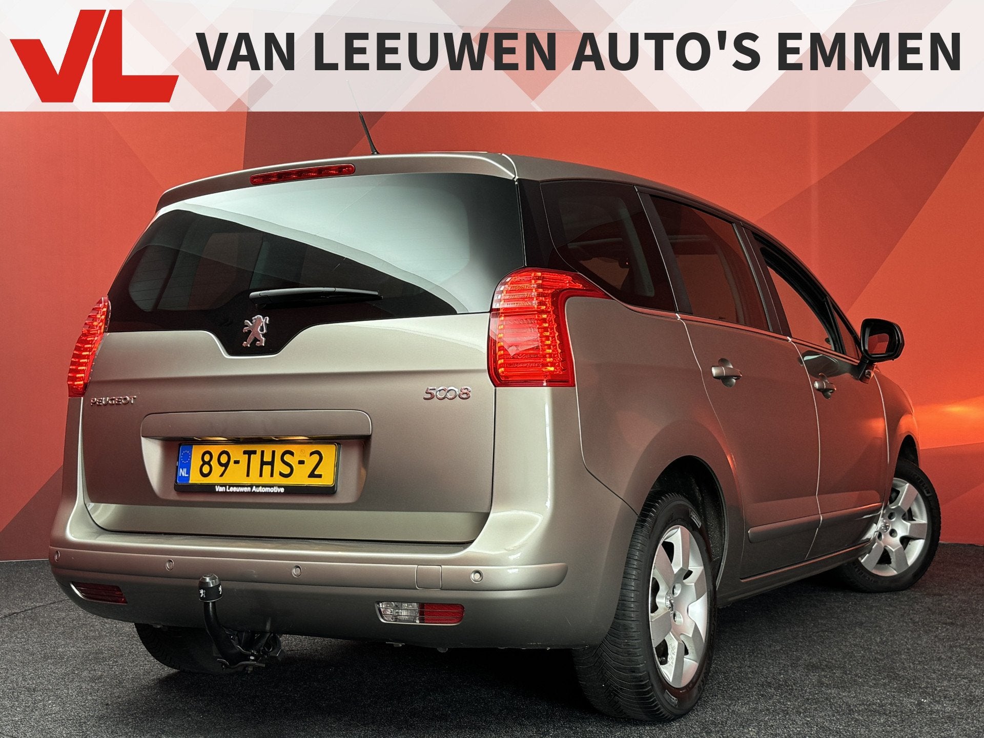 Peugeot 5008 1.6 THP Active 5p. | Nap! | Trekhaak | Rijklaar, Voorwielaandrijving, Euro 5, Stof, Met garantie (alle)