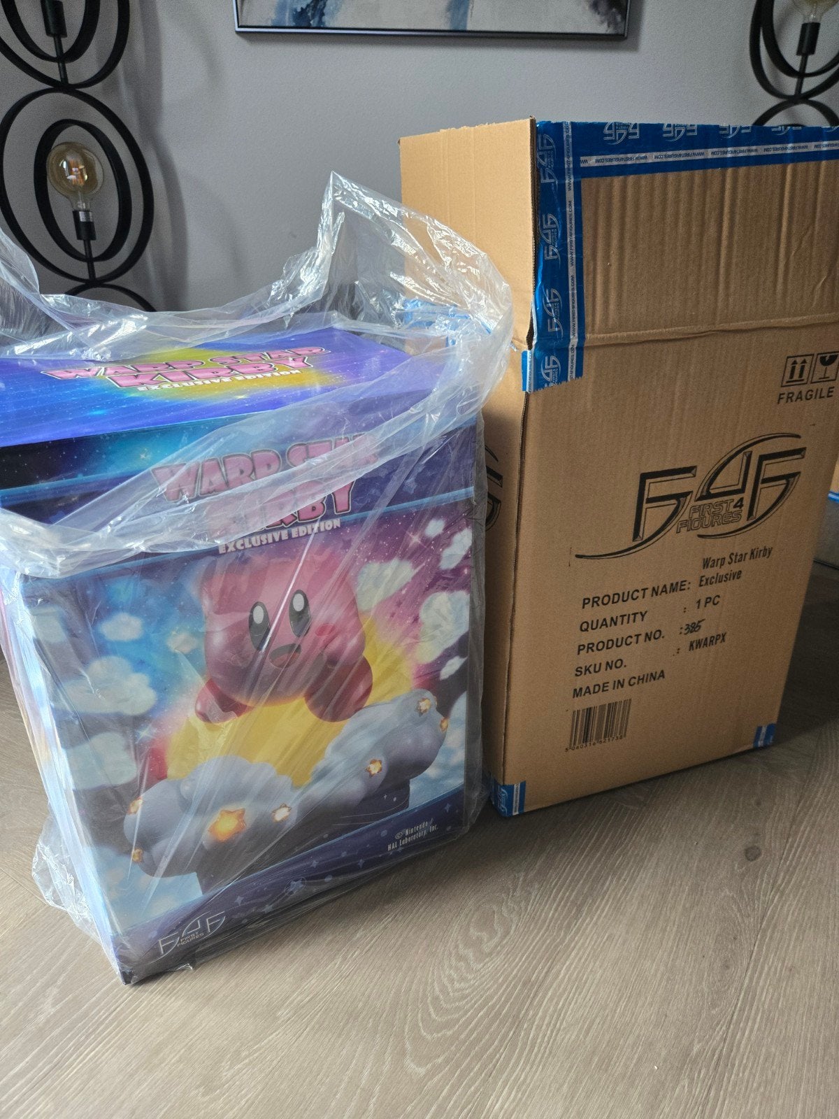 Nintendo First4figures F4F warp star kirby exclusive, Ophalen of Verzenden, Zo goed als nieuw