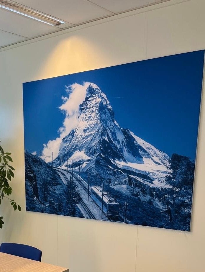 Textielframe Matterhorn 135x80, Gebruikt, Ophalen of Verzenden, 100 tot 125 cm, Foto of Poster